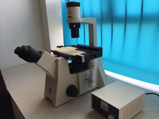 میکروسکوپ بیولوژیک معکوس Trinocular برای کشت سلول تحقیق